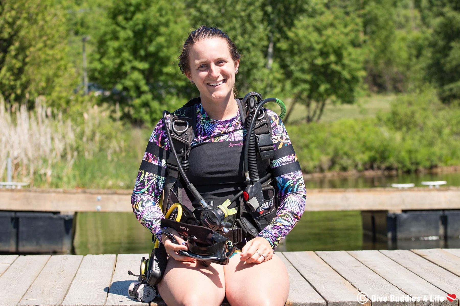 Spacefish Army Watersport Clothing Dive Buddies 4 Life