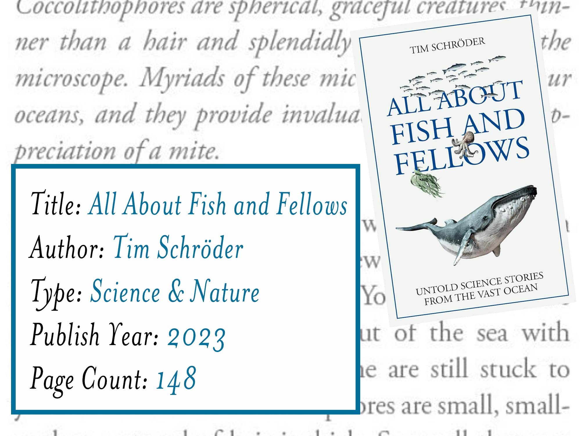 All About Fish And Fellows Book Info