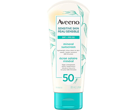 Aveeno Sunscreen Scuba Shop Product