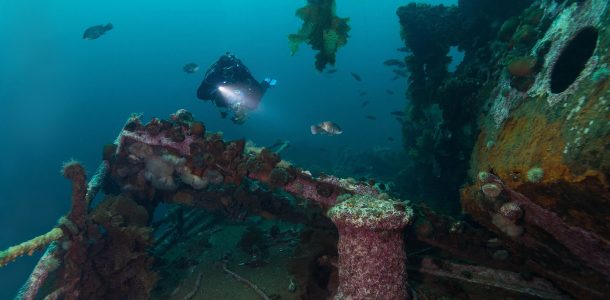 Bell Island Newfoundland Shipwreck Scuba Diving, Canadian Scuba Locations
