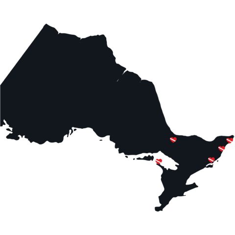 Canadian Splash Ontario Scuba Diving Sites