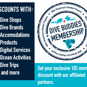 Dive Buddies 4 Life Membership Scuba Shop Product