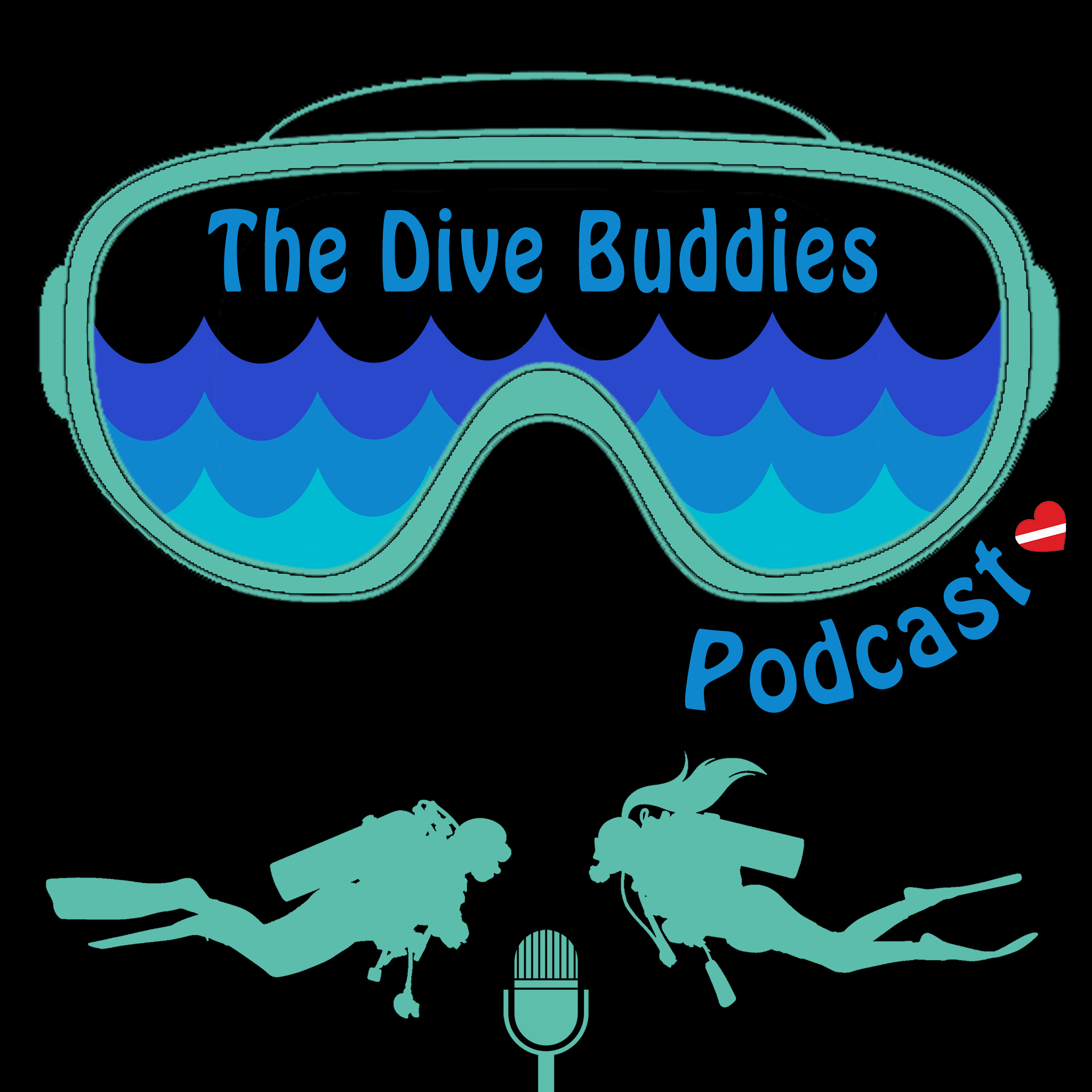 Dive Buddies Podcast Logo