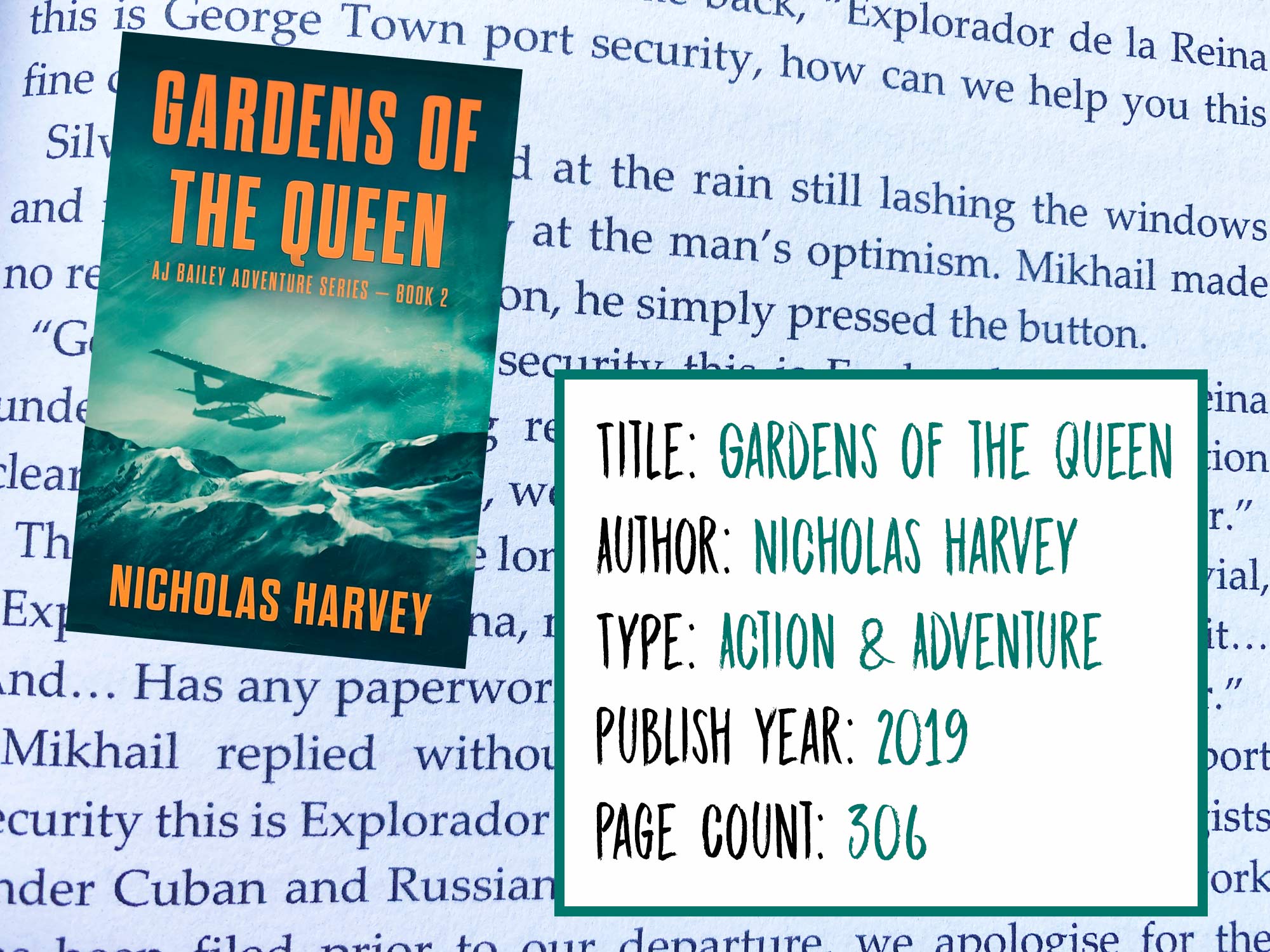 Gardens Of The Queen AJ Bailey Scuba Series Book Info