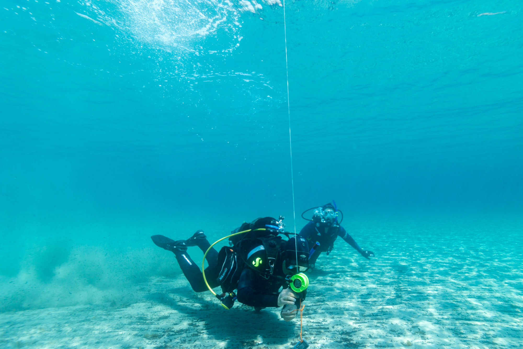 Heading Off On The Dive