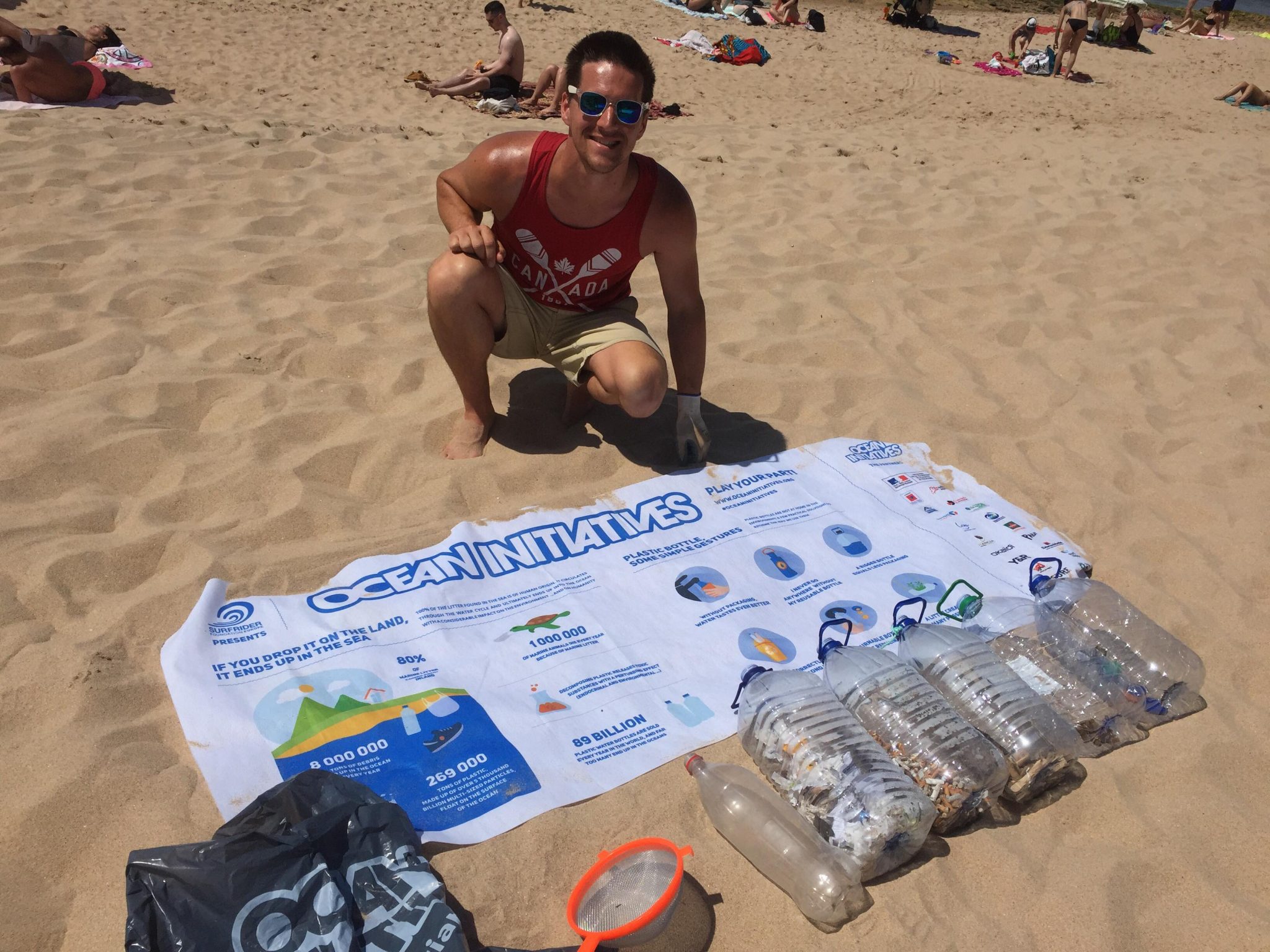 Joey With The Beach Cleanup In Portugal Initiative