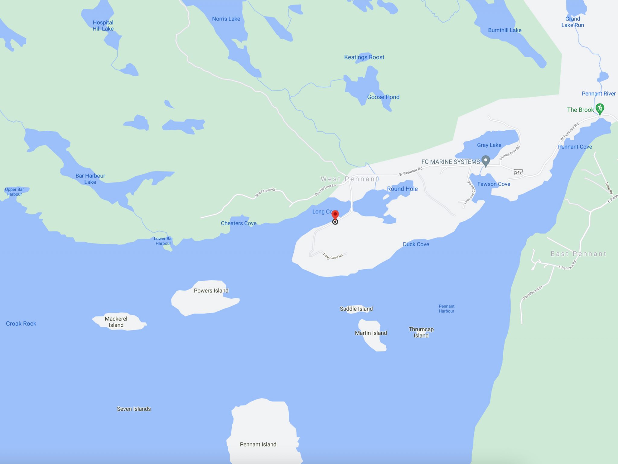 Long Cove Scuba Diving Site In Terrence Bay Halifax Region, Nova Scotia, Canada