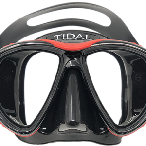 ProShot Tidal Mask Red with Black Skirt and Clear Lens