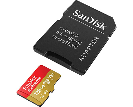 SanDisk Micro Memory Card And Adapter Scuba Shop Product