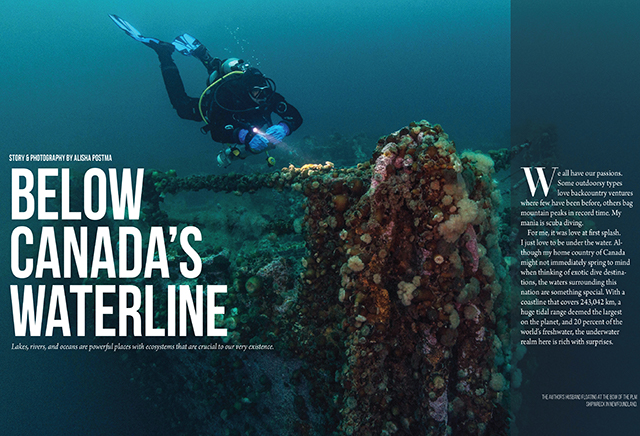 Saving Earth Magazine Below Canada's Waterline Issue 5