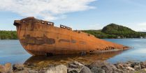 The SS Charcot Whaling Ship In Conception Harbour Newfoundland Scuba Diving Site