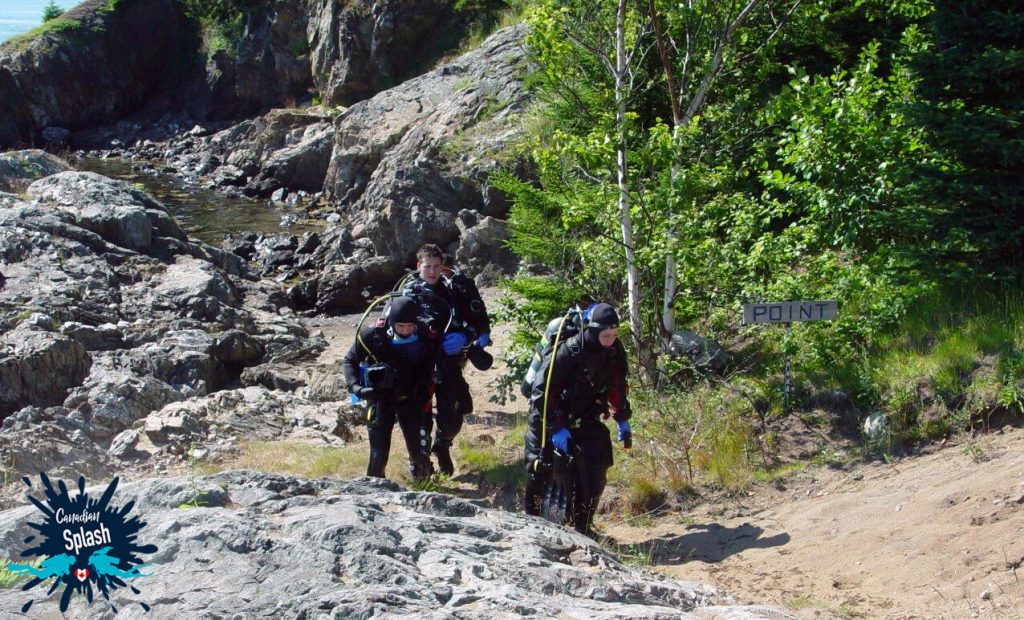 Scuba Diving on Deer Island New Brunswick Dive Buddies 4 Life