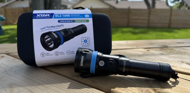 Xtar Scuba Diving UltraPointer Dive Light Dive Buddies 4 Life Gear Feature